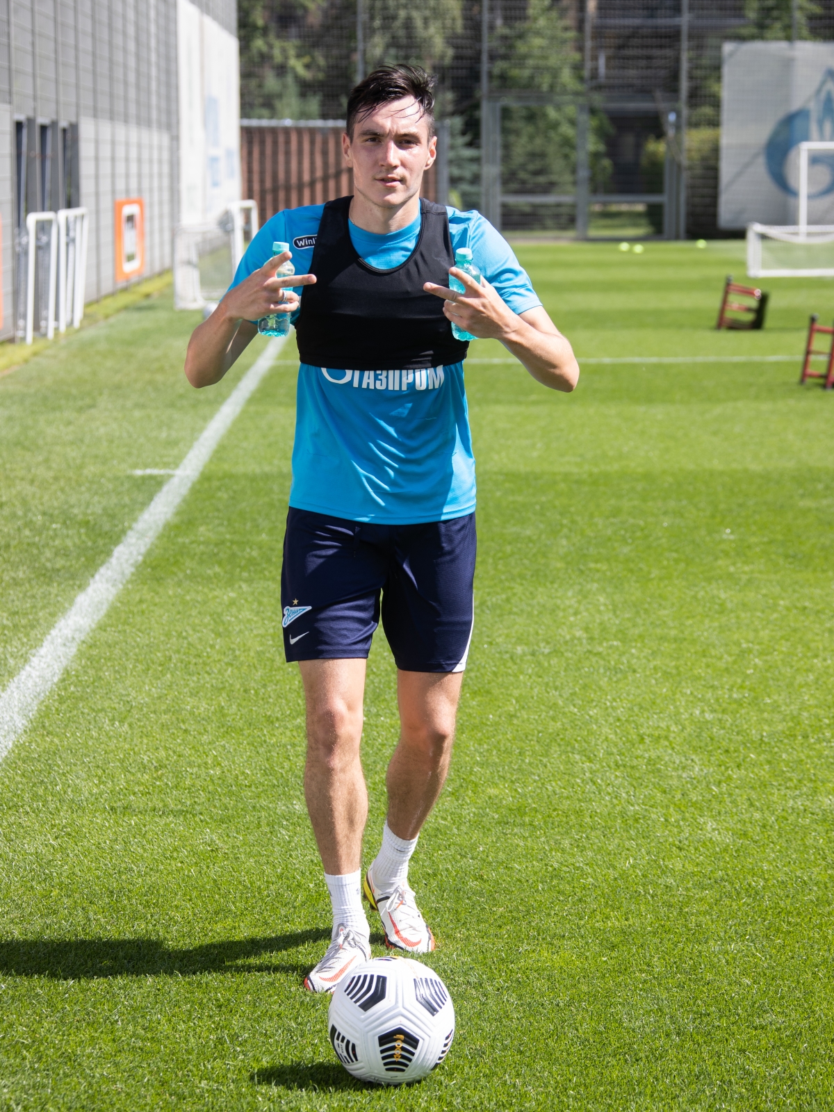 Tренировка «Зенита» перед матчем с «Химками»