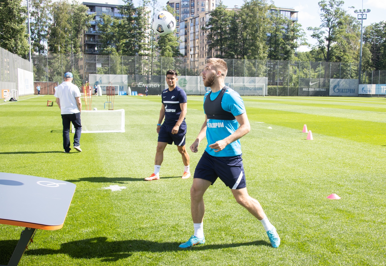 Tренировка «Зенита» перед матчем с «Химками»