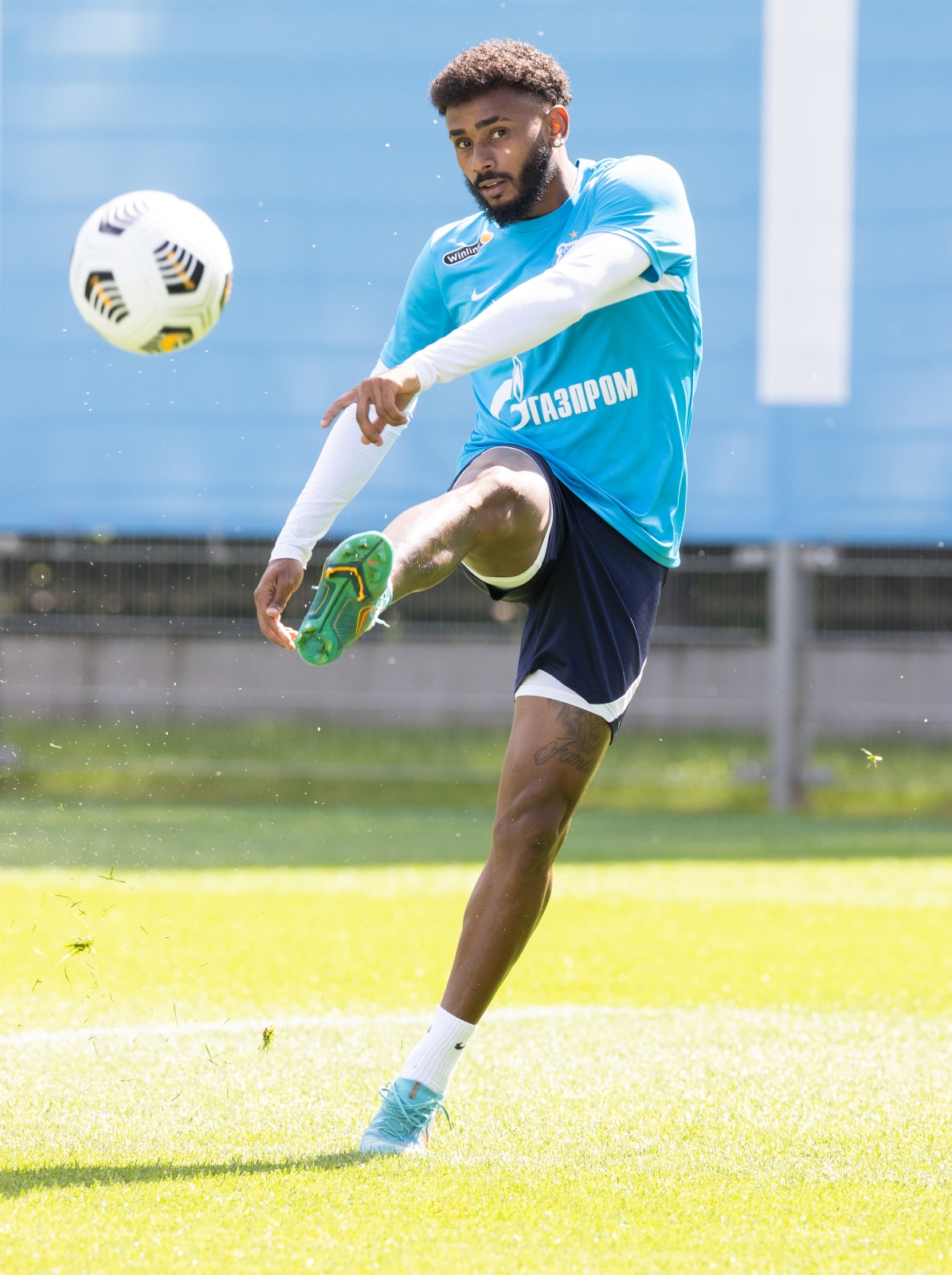 Tренировка «Зенита» перед матчем с «Химками»