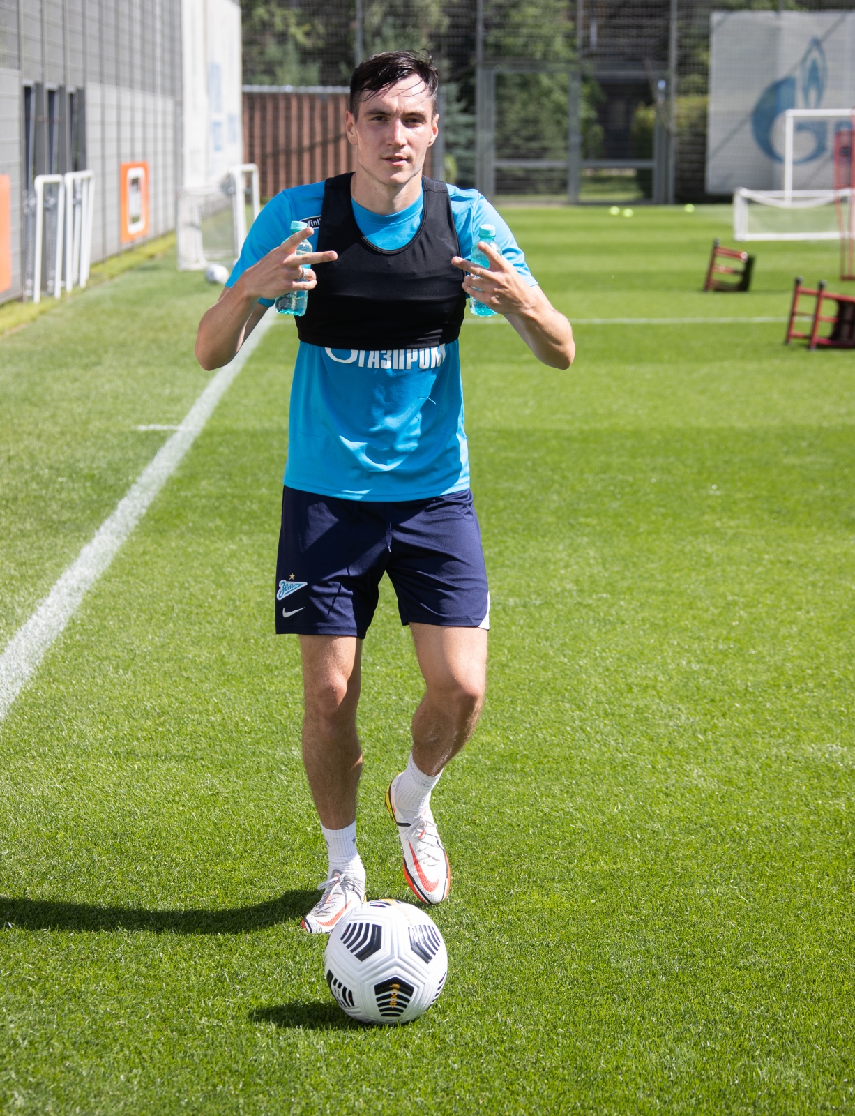 Tренировка «Зенита» перед матчем с «Химками»