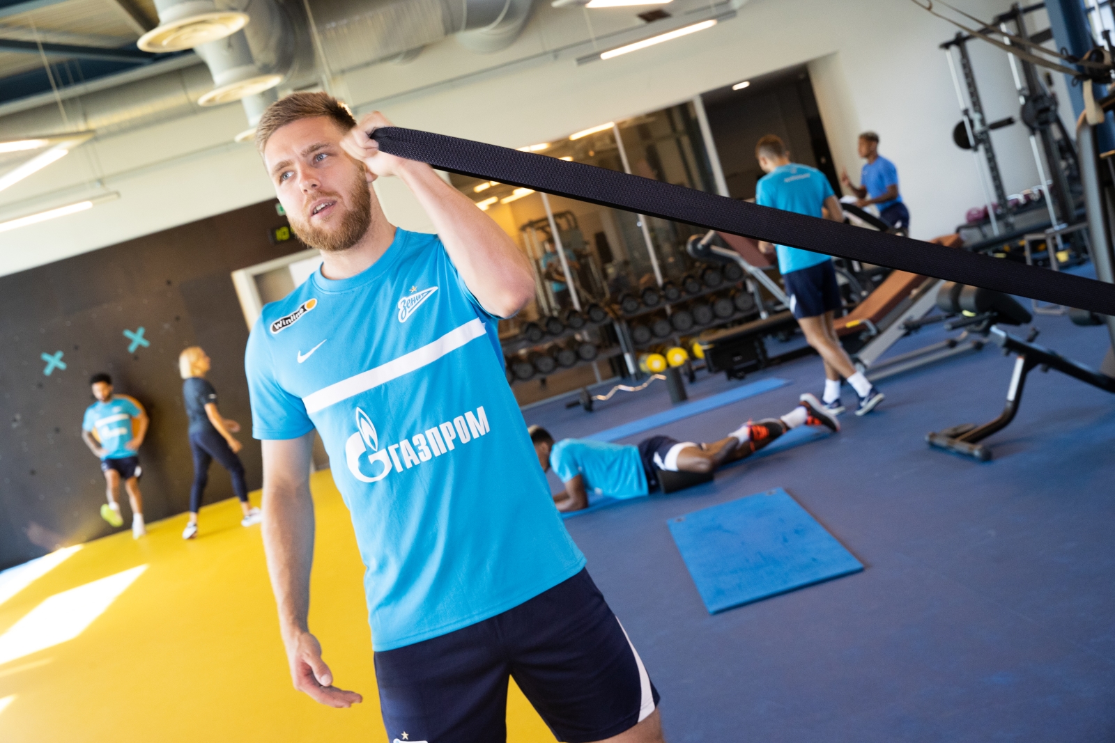 Tренировка «Зенита» перед матчем с «Химками»