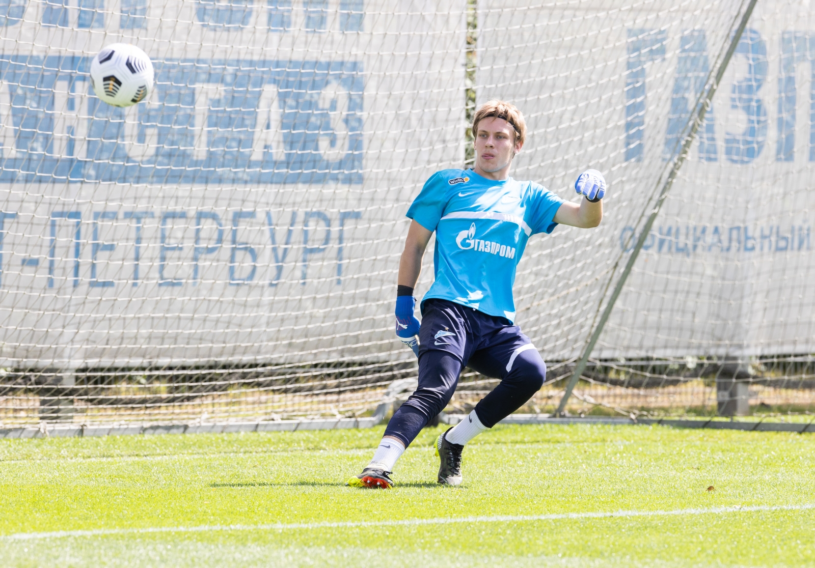 Tренировка «Зенита» перед матчем с «Химками»