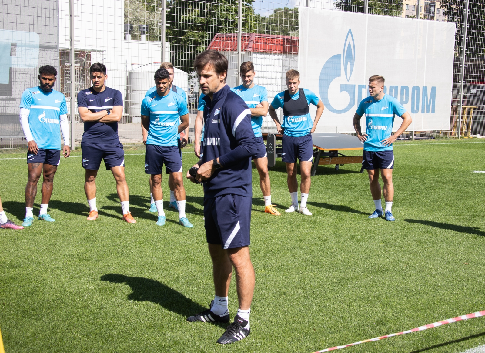 Tренировка «Зенита» перед матчем с «Химками»