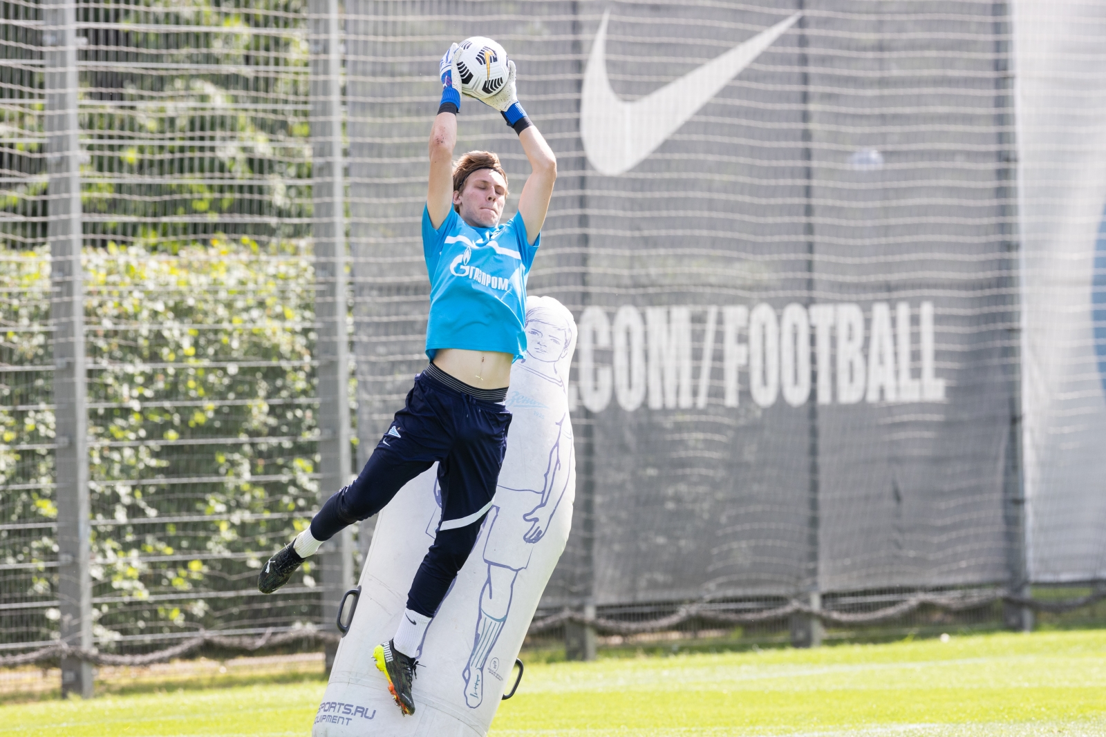 Tренировка «Зенита» перед матчем с «Химками»