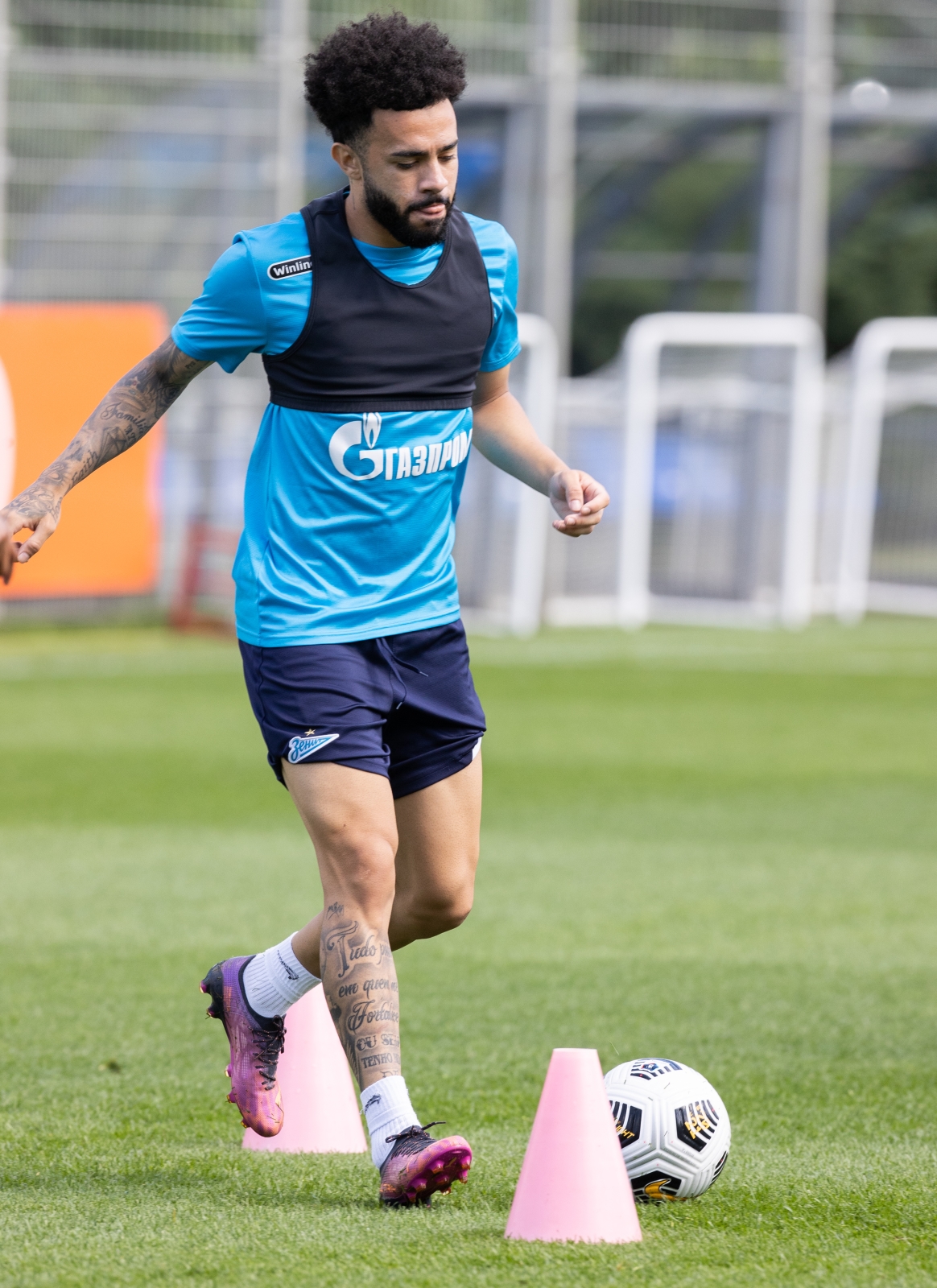 Tренировка «Зенита» перед матчем с «Химками»