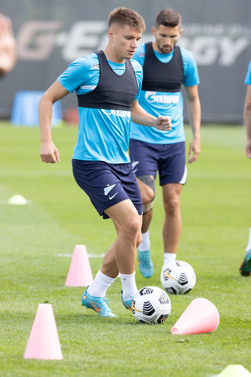 Tренировка «Зенита» перед матчем с «Химками»