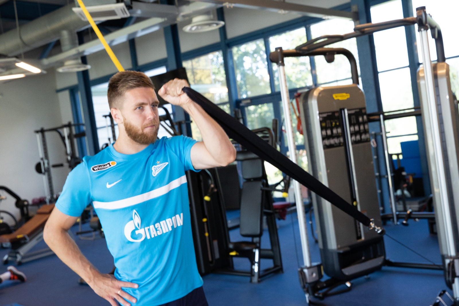 Tренировка «Зенита» перед матчем с «Химками»