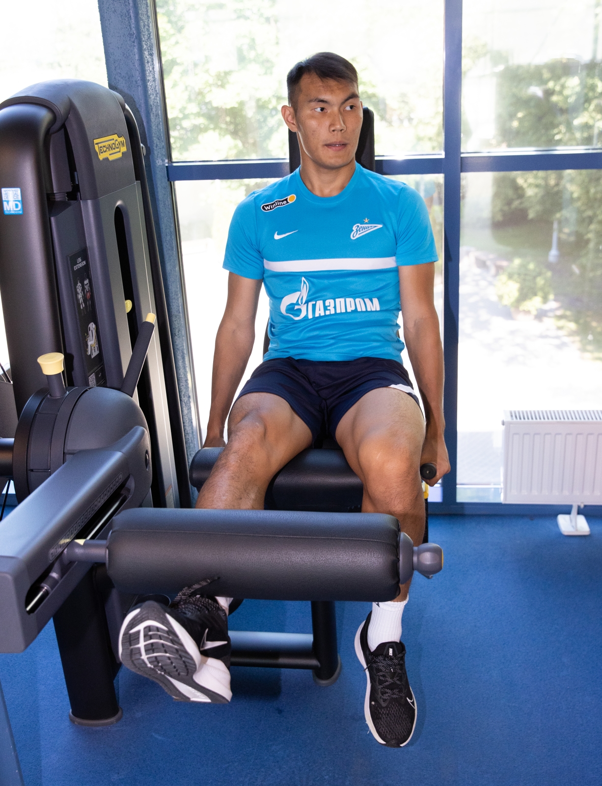 Tренировка «Зенита» перед матчем с «Химками»