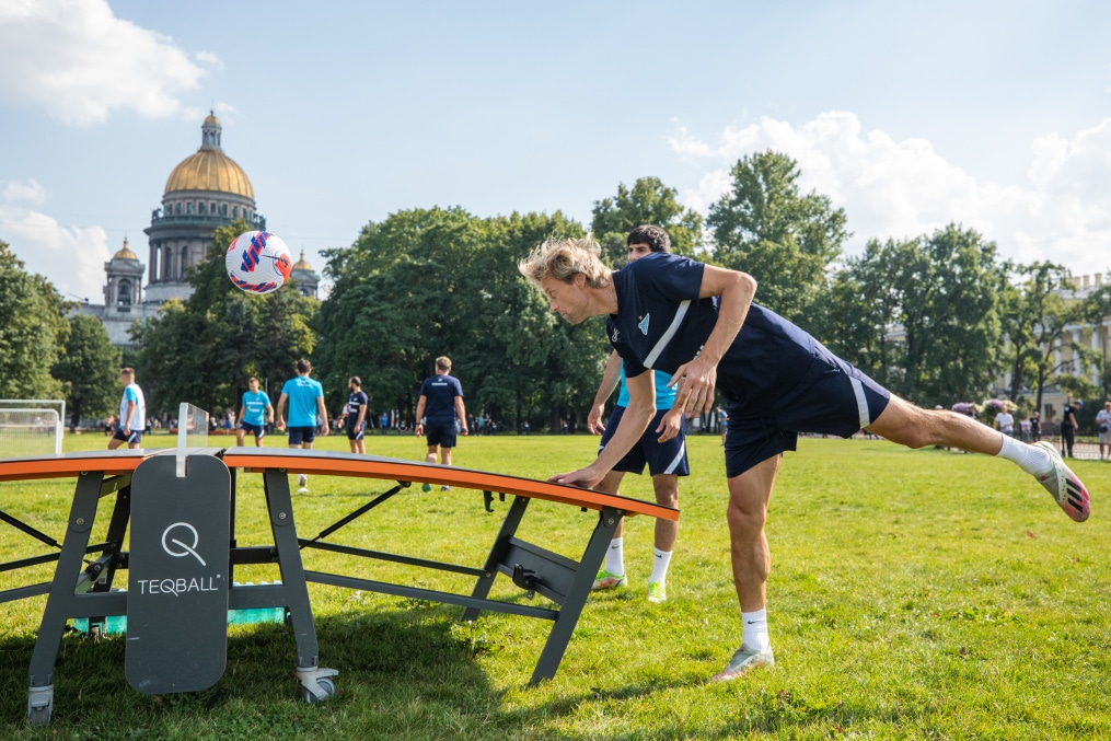 Открытая тренировка «Зенита» в Александровском саду