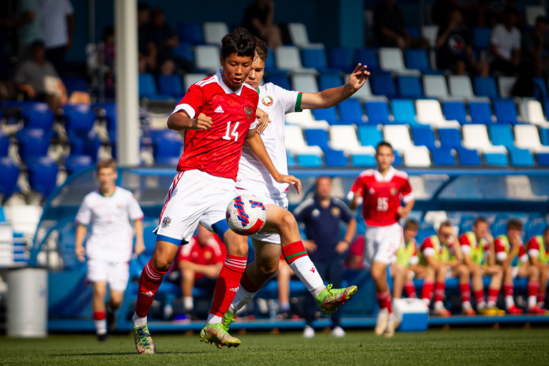 XV международный юношеский турнир памяти Ю. А. Морозова. Сборная России — Сборная Беларуси