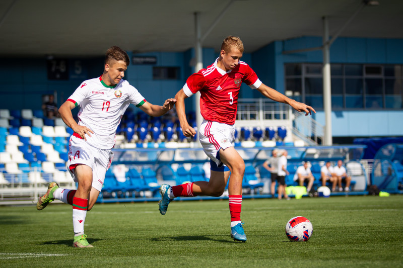 XV международный юношеский турнир памяти Ю. А. Морозова. Сборная России — Сборная Беларуси