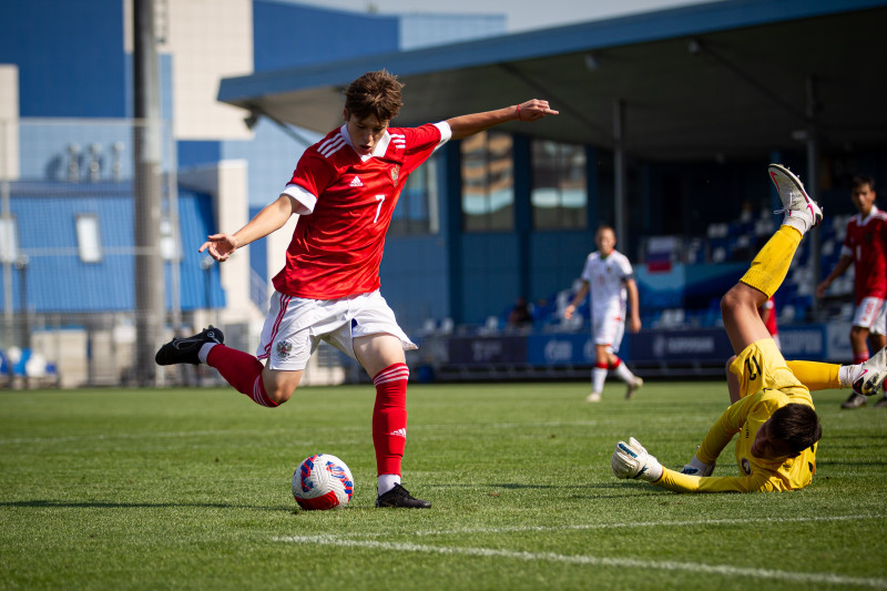 XV международный юношеский турнир памяти Ю. А. Морозова. Сборная России — Сборная Беларуси