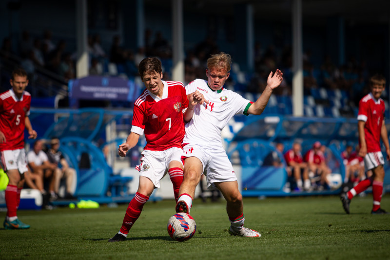 XV международный юношеский турнир памяти Ю. А. Морозова. Сборная России — Сборная Беларуси