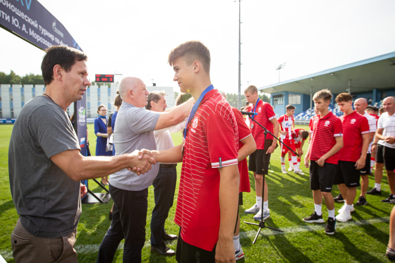 XV международный юношеский турнир памяти Ю. А. Морозова. Церемония закрытия турнира