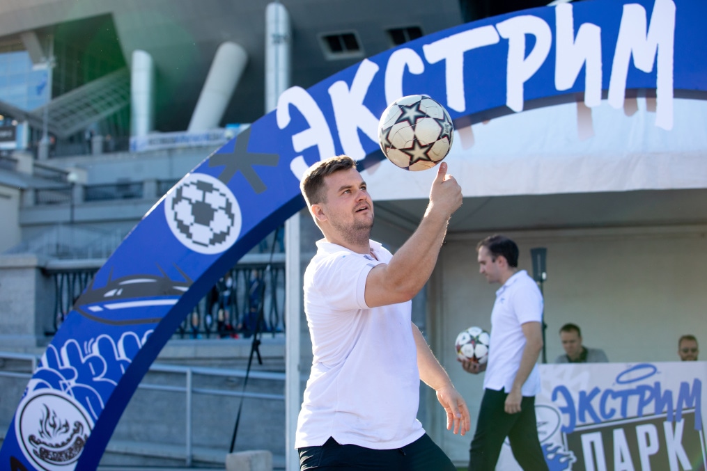 Фан-променад перед матчем «Зенит»— «Оренбург»