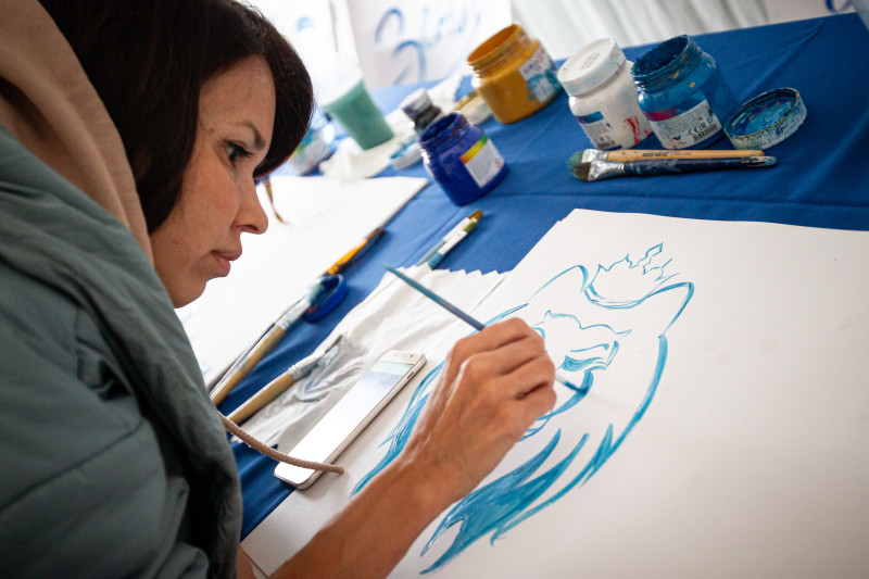 Фан-променад на стадионе «Смена» перед матчем «Зенит»-м — «Торпедо»-м