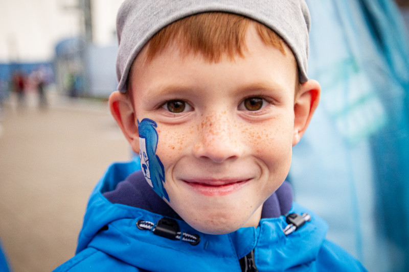 Фан-променад на стадионе «Смена» перед матчем «Зенит»-м — «Торпедо»-м