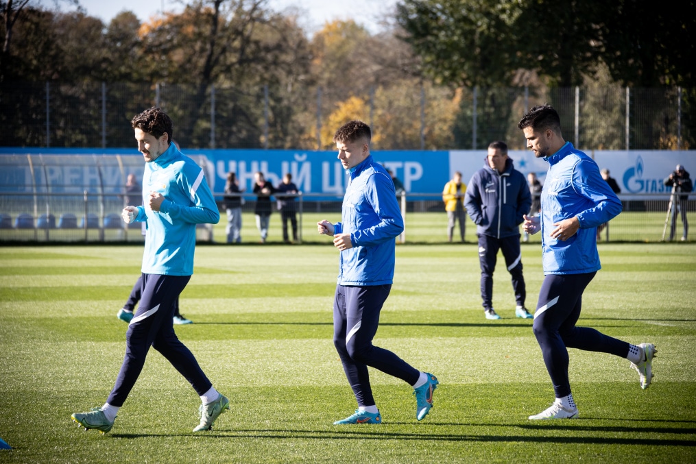 Открытая тренировка «Зенита» перед матчем с «Пари НН»