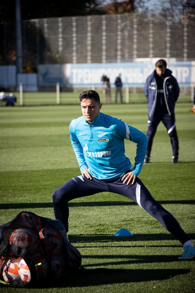 Открытая тренировка «Зенита» перед матчем с «Пари НН»