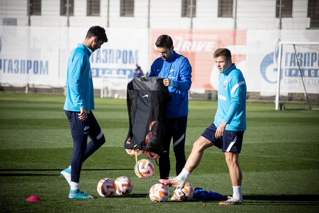 Открытая тренировка «Зенита» перед матчем с «Пари НН»