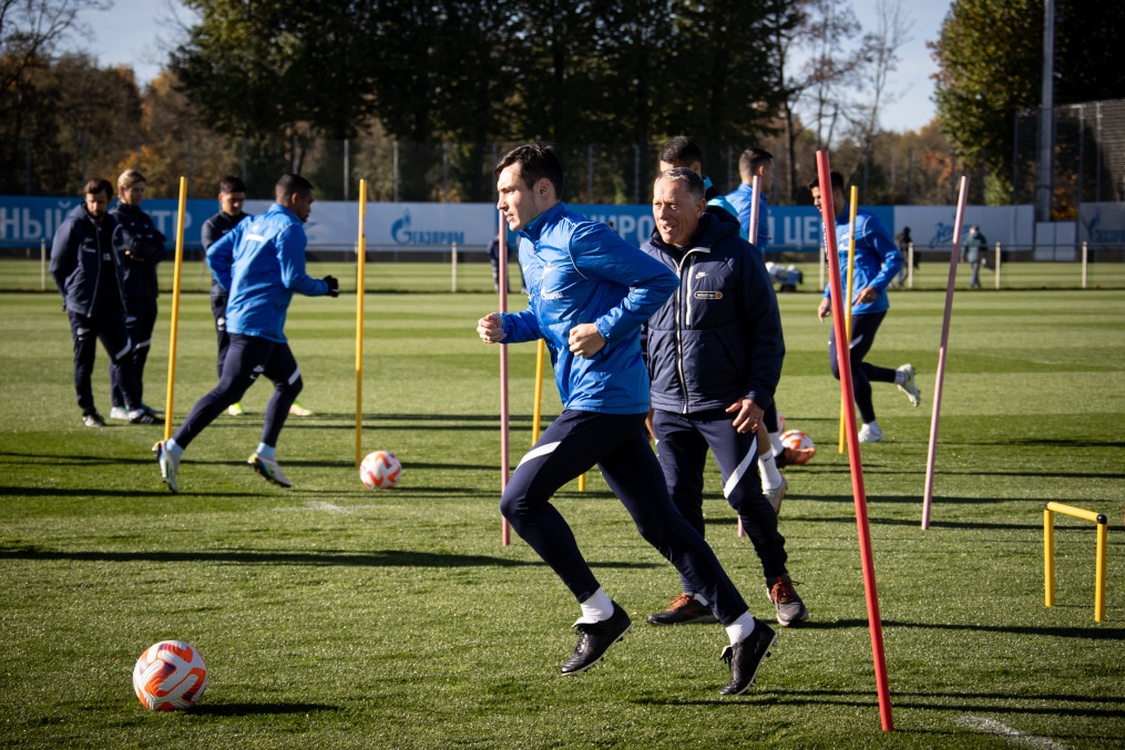 Открытая тренировка «Зенита» перед матчем с «Пари НН»
