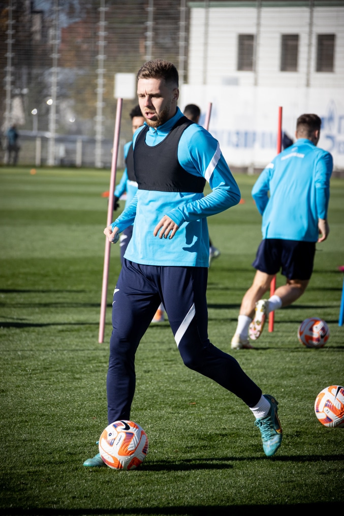 Открытая тренировка «Зенита» перед матчем с «Пари НН»