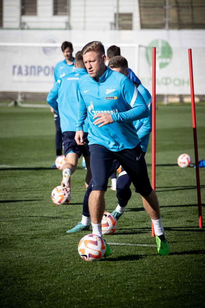 Открытая тренировка «Зенита» перед матчем с «Пари НН»