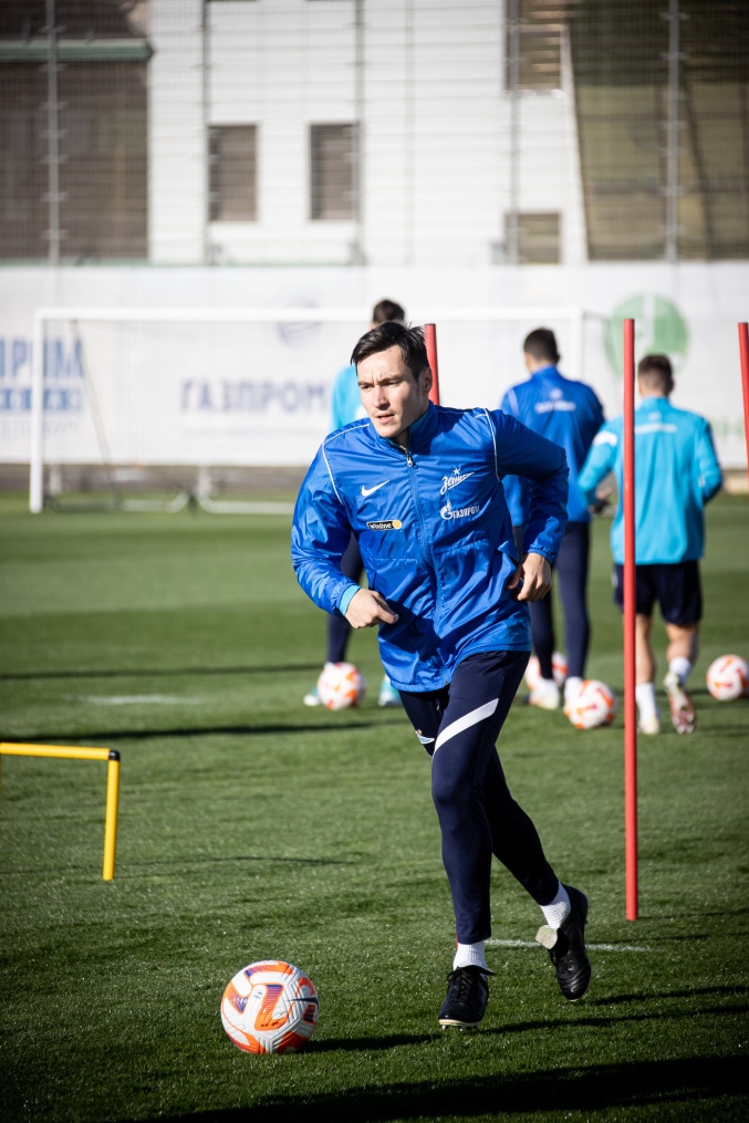 Открытая тренировка «Зенита» перед матчем с «Пари НН»