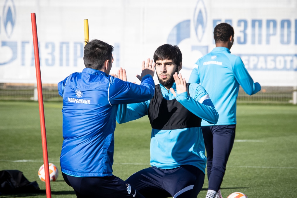 Открытая тренировка «Зенита» перед матчем с «Пари НН»