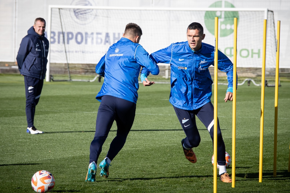 Открытая тренировка «Зенита» перед матчем с «Пари НН»