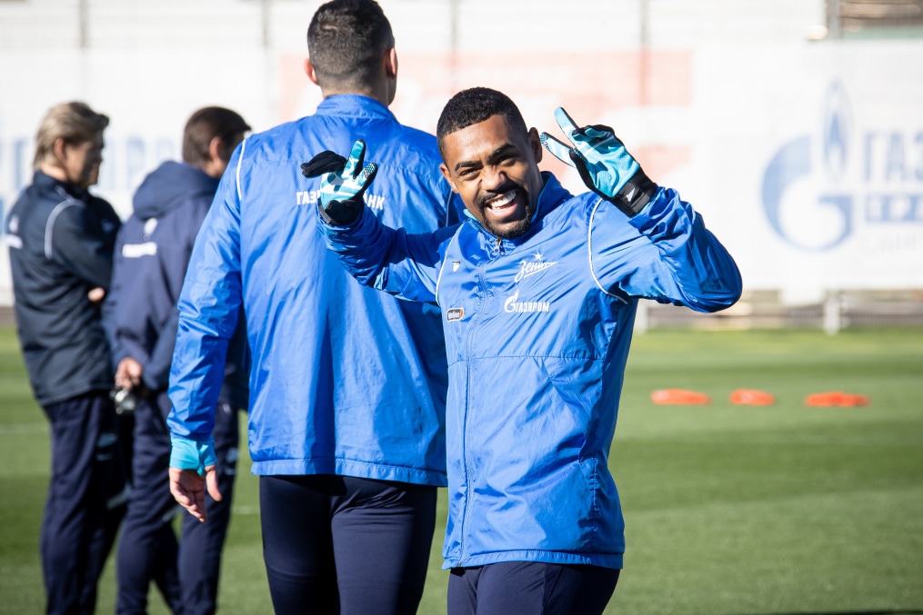 Открытая тренировка «Зенита» перед матчем с «Пари НН»