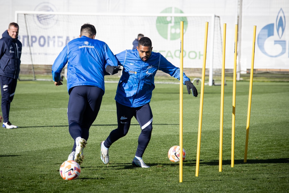 Открытая тренировка «Зенита» перед матчем с «Пари НН»