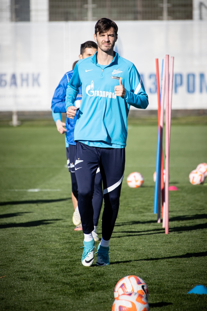 Открытая тренировка «Зенита» перед матчем с «Пари НН»