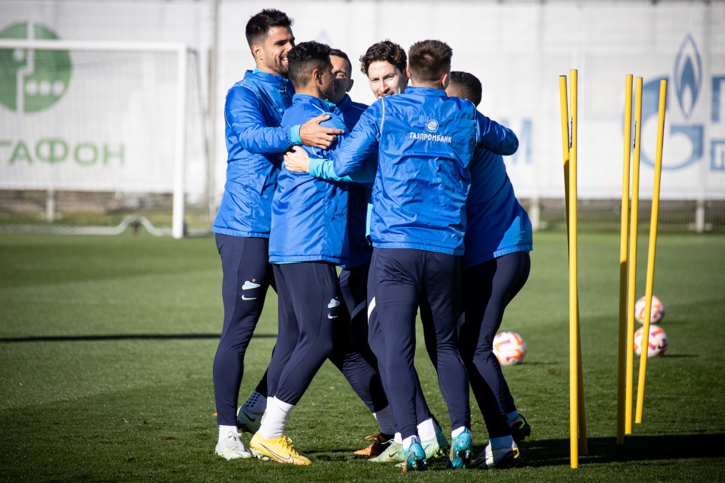 Открытая тренировка «Зенита» перед матчем с «Пари НН»