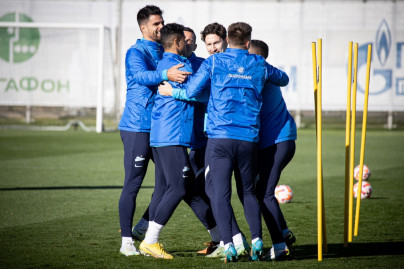 Открытая тренировка «Зенита» перед матчем с «Пари НН»