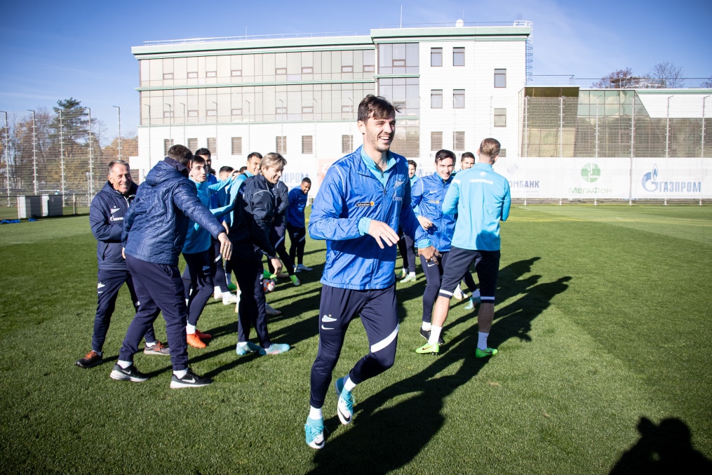 Открытая тренировка «Зенита» перед матчем с «Пари НН»