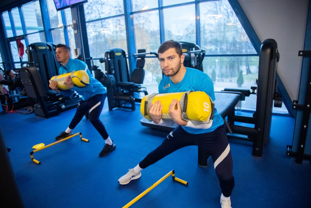 Тренировка «Зенита» перед матчем с «Сочи»