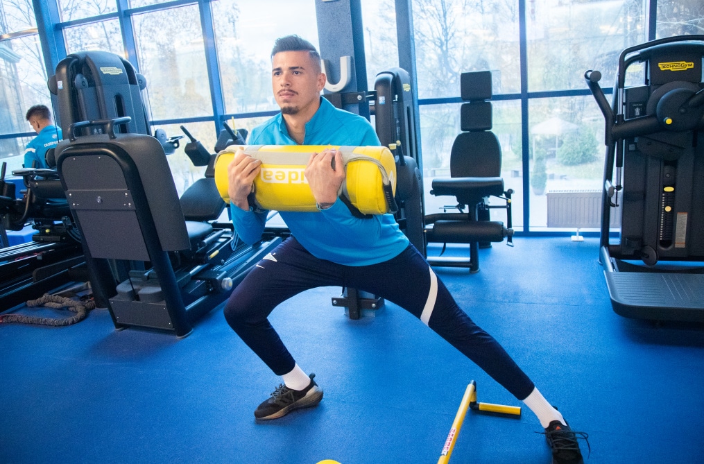 Тренировка «Зенита» перед матчем с «Сочи»