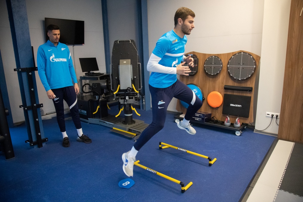 Тренировка «Зенита» перед матчем с «Сочи»