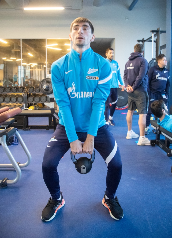 Тренировка «Зенита» перед матчем с «Сочи»