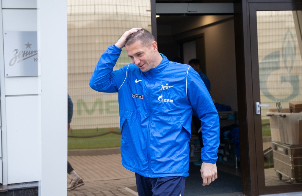 Тренировка «Зенита» перед матчем с «Сочи»