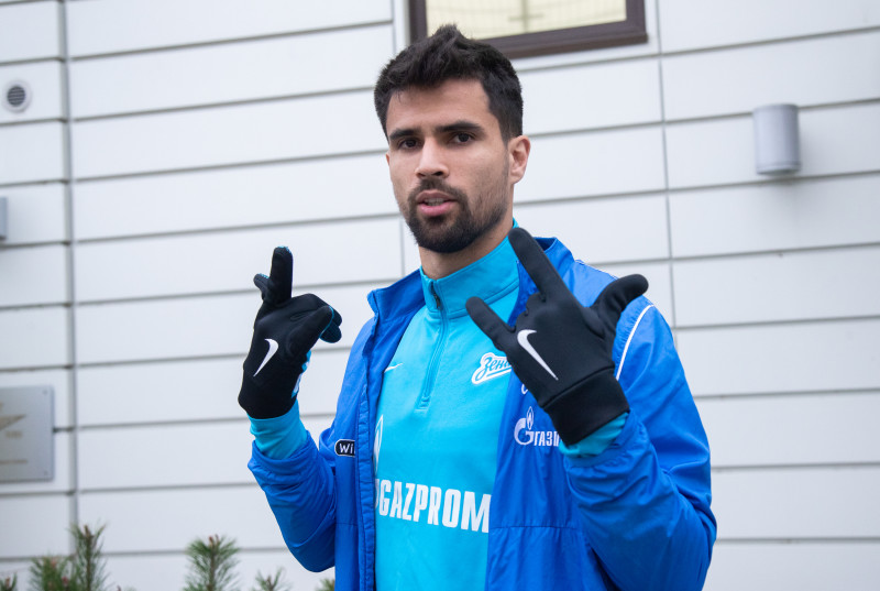 Тренировка «Зенита» перед матчем с «Сочи»