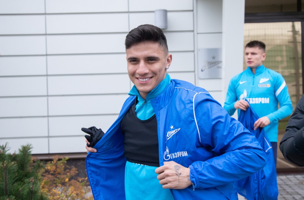 Тренировка «Зенита» перед матчем с «Сочи»