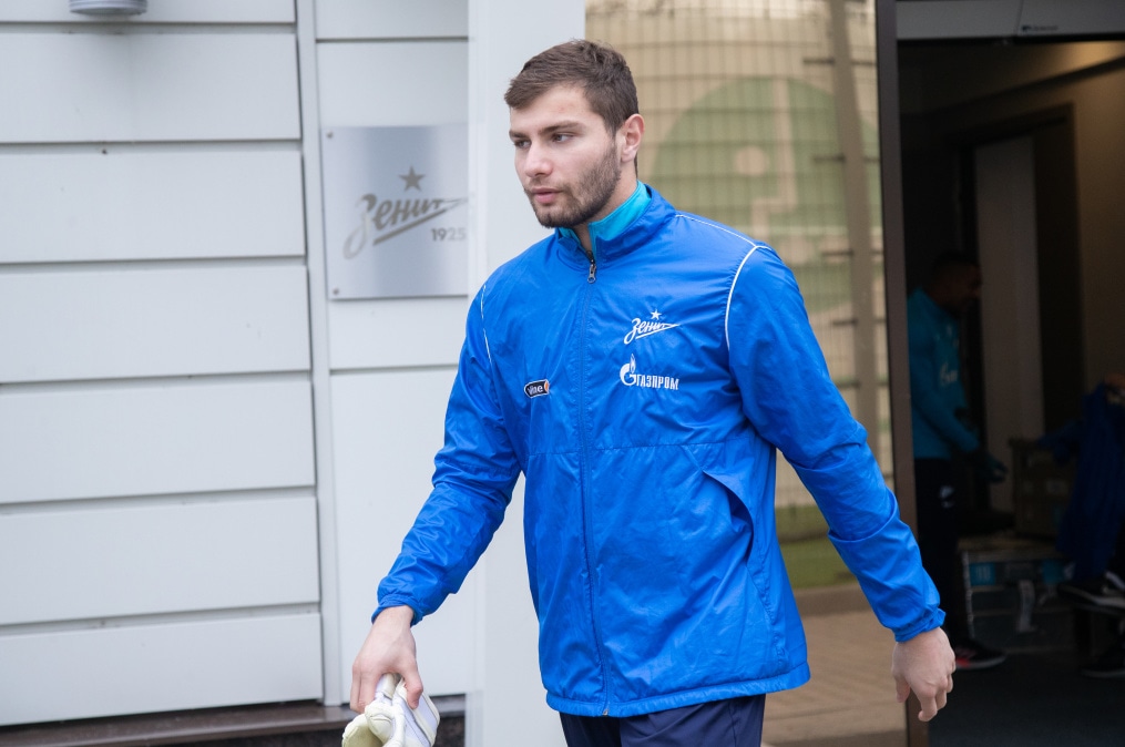 Тренировка «Зенита» перед матчем с «Сочи»