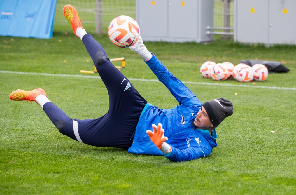 Тренировка «Зенита» перед матчем с «Сочи»