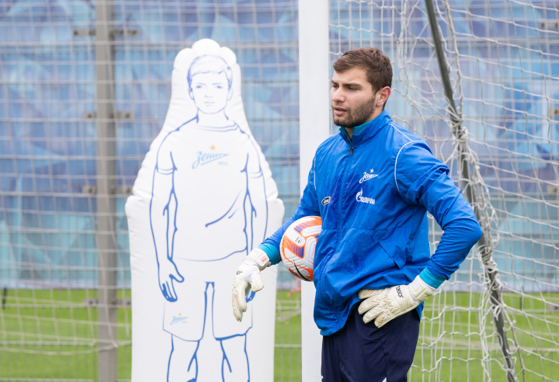 Тренировка «Зенита» перед матчем с «Сочи»