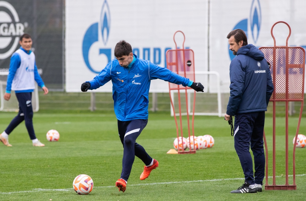 Тренировка «Зенита» перед матчем с «Сочи»