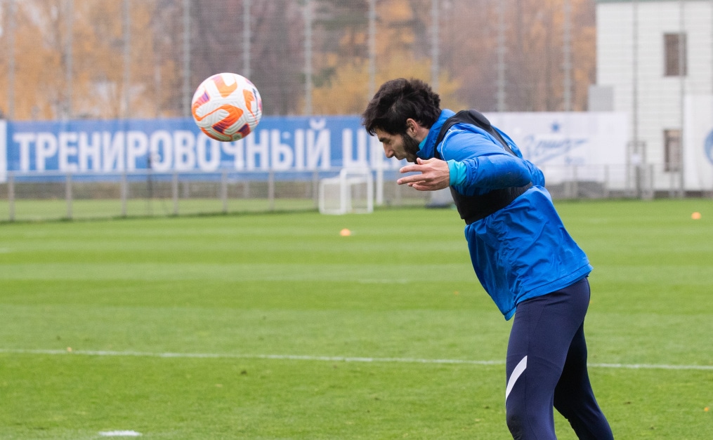 Тренировка «Зенита» перед матчем с «Сочи»