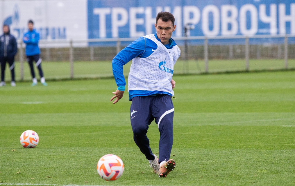 Тренировка «Зенита» перед матчем с «Сочи»