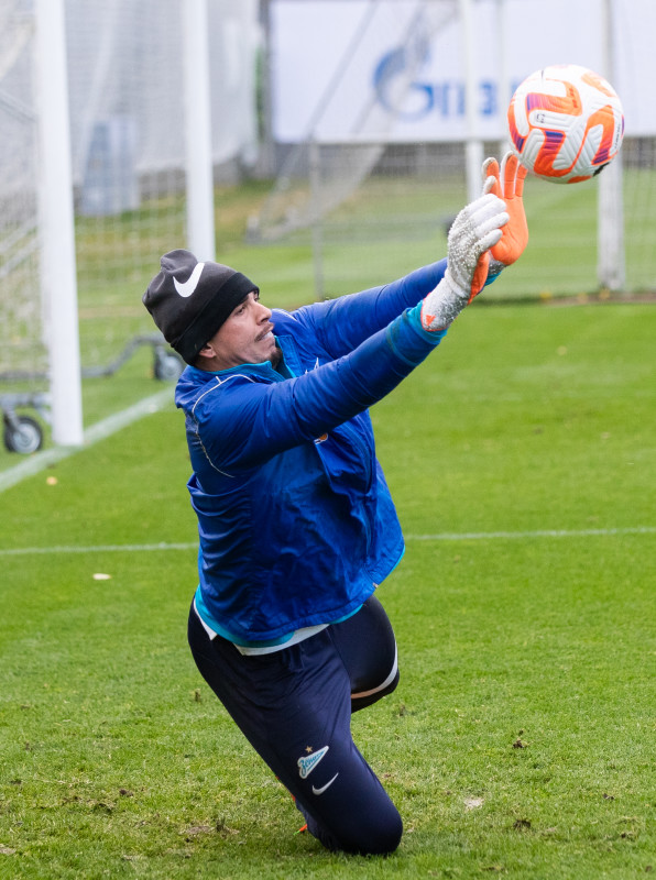 Тренировка «Зенита» перед матчем с «Сочи»